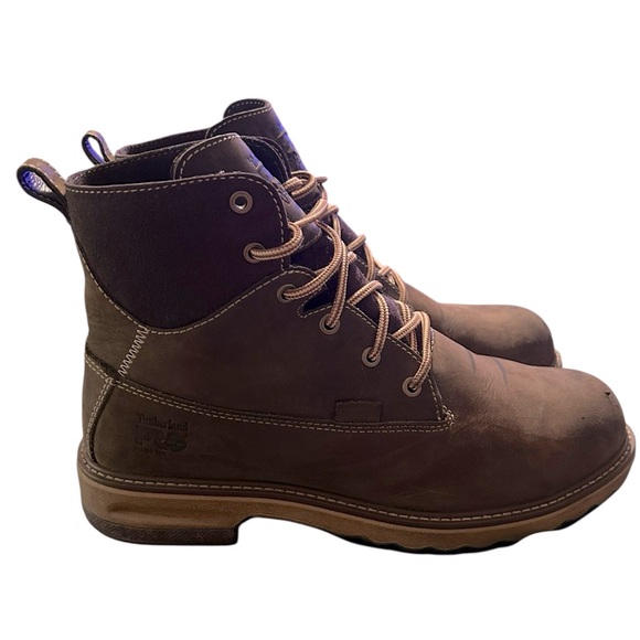 Timberland Pro Series Womens Size 10 Hightower 6" Alloy Toe Waterproof Work Boot - Picture 1 of 11